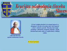 Tablet Screenshot of kruciata.sk